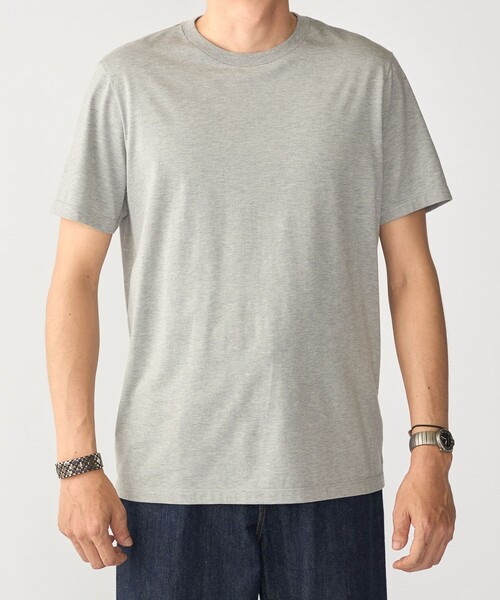 SHIPS(シップス)の「SHIPS:〈MADE IN JAPAN〉スタンダード クルーネック Tシャツ(Tシャツ/カットソー・メンズ・ホワイト/ライトグレー/ロイヤルブルー/ネイビー/グレー・SMALL/LARGE/X-LARGE/MEDIUM)」の17枚目の写真