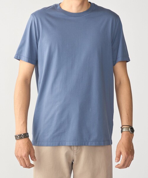 SHIPS(シップス)の「SHIPS:〈MADE IN JAPAN〉スタンダード クルーネック Tシャツ(Tシャツ/カットソー・メンズ・ホワイト/ライトグレー/ロイヤルブルー/ネイビー/グレー・SMALL/LARGE/X-LARGE/MEDIUM)」の18枚目の写真
