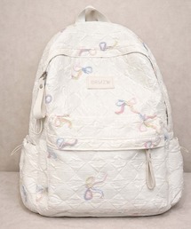FReePLACe/リボン刺繍リュックサック X12824