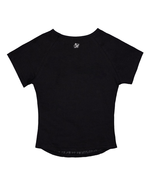 runningHIGH（ランニングハイ）の「レースラグランH/Sティー[ブラック]（Tシャツ/カットソー・レディース・その他・FREE）」の3枚目の写真