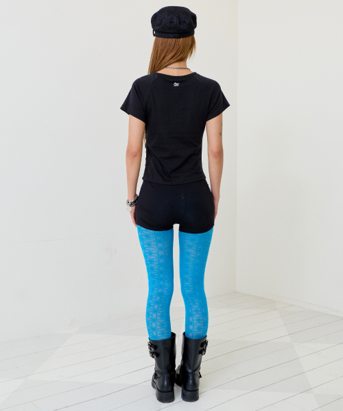 runningHIGH（ランニングハイ）の「レースラグランH/Sティー[ブラック]（Tシャツ/カットソー・レディース・その他・FREE）」の6枚目の写真