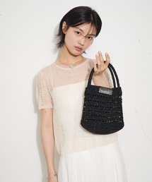 THEATRE PRODUCTS | ラメメッシュバッグ(ハンドバッグ)