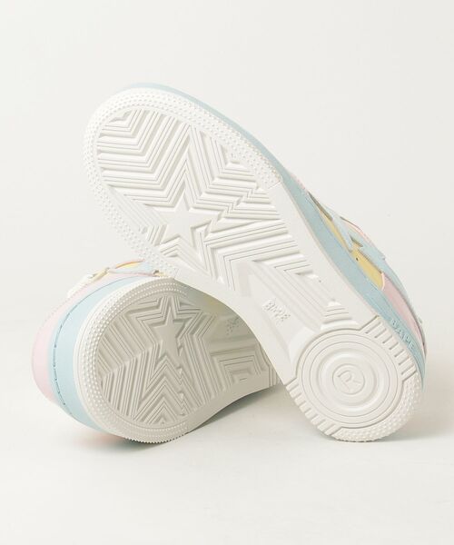 A BATHING APE（アベイシングエイプ）の「BAPE STA #6-3（スニーカー・レディース・ピンク・5/6）」の4枚目の写真