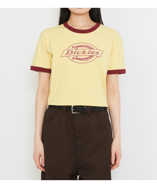 Dickies(ディッキーズ)の「Dickies/ディッキーズ プリントコンパクトTシャツ(Tシャツ/カットソー・レディース・イエロー系その他/ブルー・MEDIUM/SMALL)」の9枚目の写真
