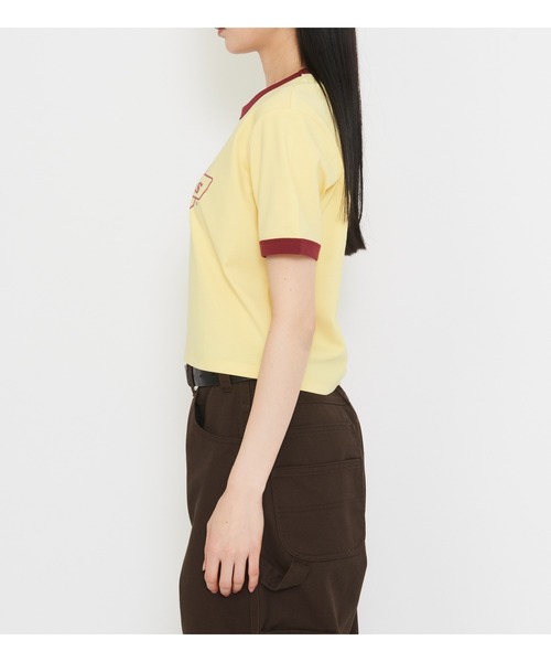 Dickies(ディッキーズ)の「Dickies/ディッキーズ プリントコンパクトTシャツ(Tシャツ/カットソー・レディース・イエロー系その他/ブルー・MEDIUM/SMALL)」の10枚目の写真