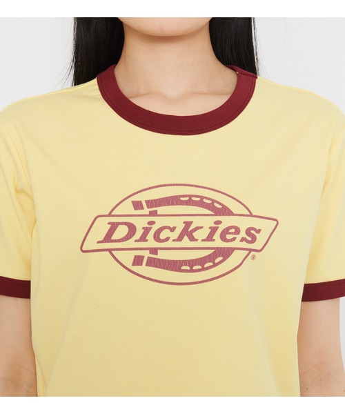 Dickies(ディッキーズ)の「Dickies/ディッキーズ プリントコンパクトTシャツ(Tシャツ/カットソー・レディース・イエロー系その他/ブルー・MEDIUM/SMALL)」の13枚目の写真