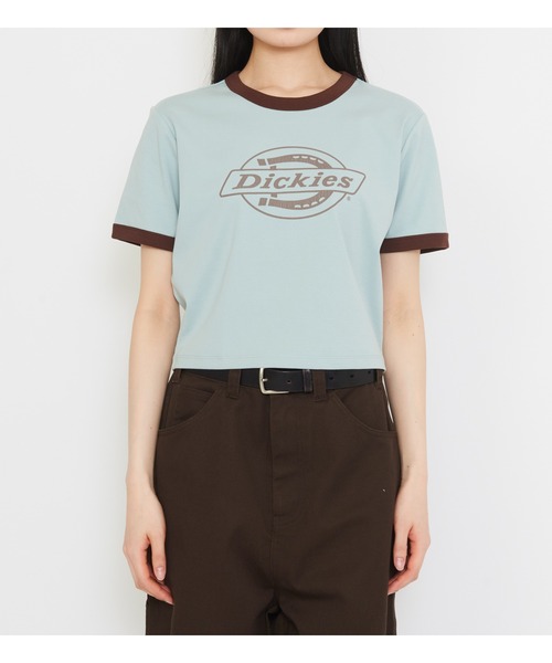 Dickies(ディッキーズ)の「Dickies/ディッキーズ プリントコンパクトTシャツ(Tシャツ/カットソー・レディース・イエロー系その他/ブルー・MEDIUM/SMALL)」の16枚目の写真