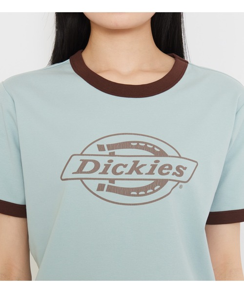Dickies(ディッキーズ)の「Dickies/ディッキーズ プリントコンパクトTシャツ(Tシャツ/カットソー・レディース・イエロー系その他/ブルー・MEDIUM/SMALL)」の5枚目の写真