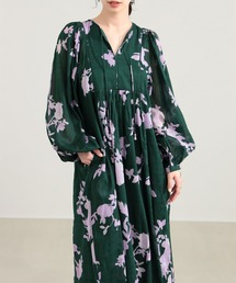 Demi-Luxe BEAMS | ne Quittez pas / ローズ スモック ワンピース(ワンピース)