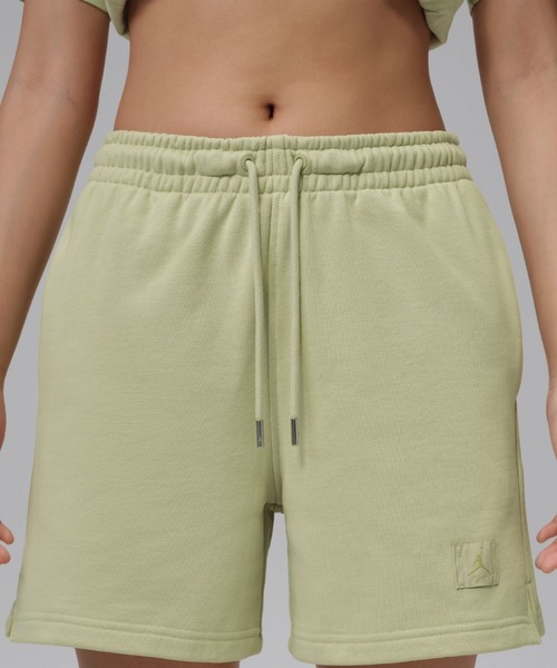 JORDAN BRAND（ジョーダンブランド）の「ジョーダン フライト フリース ウィメンズショートパンツ / Jordan Flight Fleece Women's Shorts IF1155-371 Olive Aura（その他パンツ・レディース・オリーブ系・XS/M/L）」の3枚目の写真