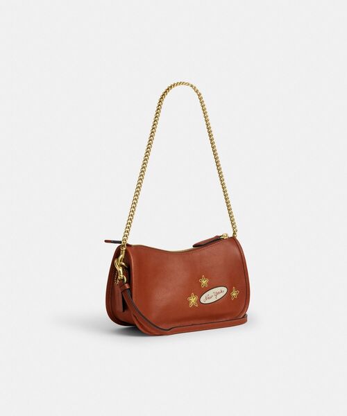 COACH(コーチ)の「【COACH | BRAIN DEAD】ウェイバリー バッグ・パッチ(ショルダーバッグ・レディース・ブラウン系その他・ONE)」の5枚目の写真