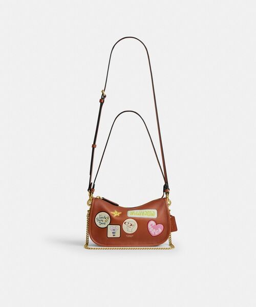 COACH(コーチ)の「【COACH | BRAIN DEAD】ウェイバリー バッグ・パッチ(ショルダーバッグ・レディース・ブラウン系その他・ONE)」の10枚目の写真