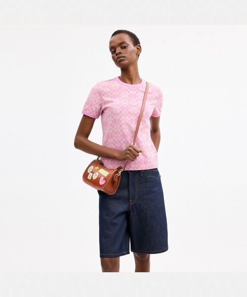 COACH(コーチ)の「【COACH | BRAIN DEAD】ウェイバリー バッグ・パッチ(ショルダーバッグ・レディース・ブラウン系その他・ONE)」の2枚目の写真