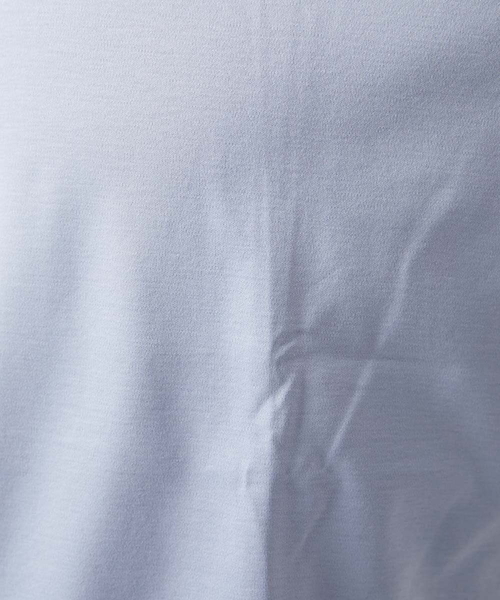 MICHEL KLEIN HOMME (ミッシェルクランオム)の「クルーネック半袖カットソー(Tシャツ/カットソー・メンズ・ホワイト/ライトブルー/ブラック/ネイビー/グレー・MEDIUM/LARGE/X-LARGE)」の7枚目の写真