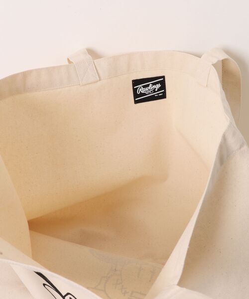 ARCHIVER(アーカイバ)の「【RS】【Rawlings/ローリングス】BASEBALL BOY TOTE / ベースボールボーイトート(トートバッグ・メンズ・オフホワイト/ブラック・FREE)」の15枚目の写真