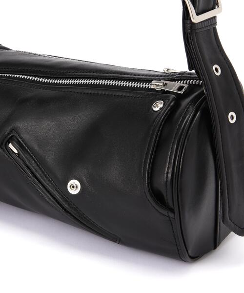 beautiful people(ビューティフルピープル)の「beautiful people/ビューティフルピープル/excerption riders cylinder bag(ショルダーバッグ・レディース・ブラック・F)」の9枚目の写真