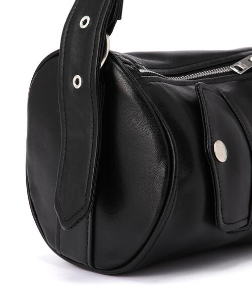 beautiful people(ビューティフルピープル)の「beautiful people/ビューティフルピープル/excerption riders cylinder bag(ショルダーバッグ・レディース・ブラック・F)」の13枚目の写真