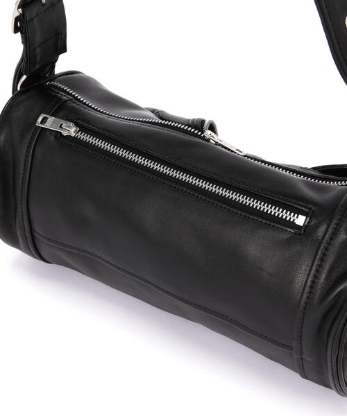 beautiful people(ビューティフルピープル)の「beautiful people/ビューティフルピープル/excerption riders cylinder bag(ショルダーバッグ・レディース・ブラック・F)」の16枚目の写真