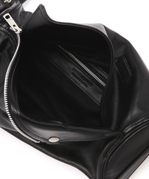 beautiful people(ビューティフルピープル)の「beautiful people/ビューティフルピープル/excerption riders cylinder bag(ショルダーバッグ・レディース・ブラック・F)」の18枚目の写真