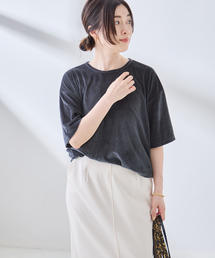 《追加/接触冷感》クールタッチベロアTシャツ