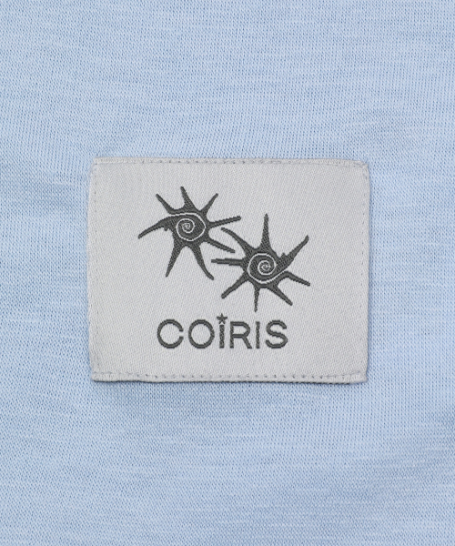 COIRIS(コイリス)の「ダロUネックスリムフィットボタン長袖Tシャツ(4カラー)(Tシャツ/カットソー・レディース・スカイブルー/ホワイト/ネイビー/ブラック・FREE)」の7枚目の写真