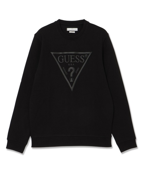 Guess(ゲス)の「AUDLEY Fleece スウェット トレーナー ロゴスウェット(スウェット・メンズ・ホワイト/ブラック/ダークネイビー・SMALL/MEDIUM/LARGE/X-LARGE)」の2枚目の写真