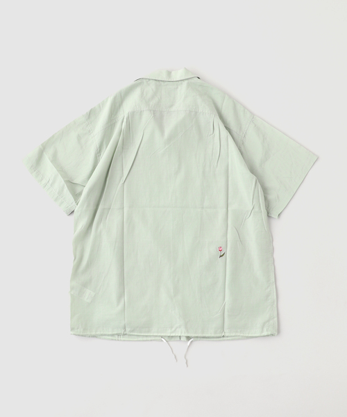 Liberaiders（リベレイダース）の「Liberaiders / リベレイダース COTTON RAYON S/S SHIRT（Tシャツ/カットソー・メンズ・サファリグリーン・MEDIUM/SMALL）」の2枚目の写真