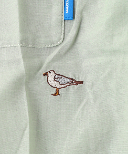 Liberaiders（リベレイダース）の「Liberaiders / リベレイダース COTTON RAYON S/S SHIRT（Tシャツ/カットソー・メンズ・サファリグリーン・MEDIUM/SMALL）」の4枚目の写真
