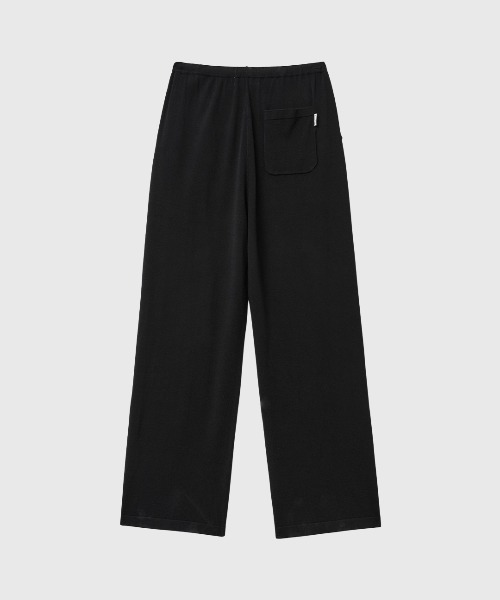 GENERAL IDEA(ジェネラルアイデア)の「【GENERAL IDEA】COOLセミワイドニットパンツ / COOL SEMI-WIDE KNIT PANTS(スウェットパンツ・レディース・アイボリー/ブラック・L/M/S)」の16枚目の写真