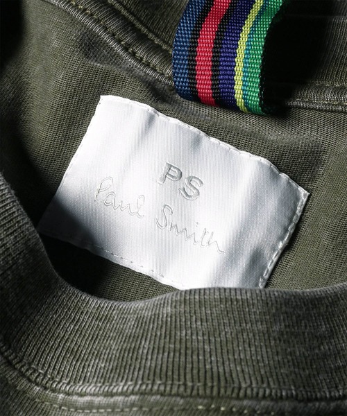 PS Paul Smith(ピーエスポールスミス)の「ヴィンテージライク ポケット Tシャツ / 262722 EXT04(Tシャツ/カットソー・メンズ・カーキ/ベージュ/グレー/ブラック・LARGE/MEDIUM/SMALL)」の20枚目の写真