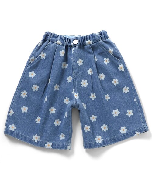 apres les cours（アプレレクール）の「【リンク】ワイドタックショートパンツ（その他パンツ・キッズ・グリーン/ブラウン/その他3/ブルー・110/100/90/80/130/120）」の20枚目の写真