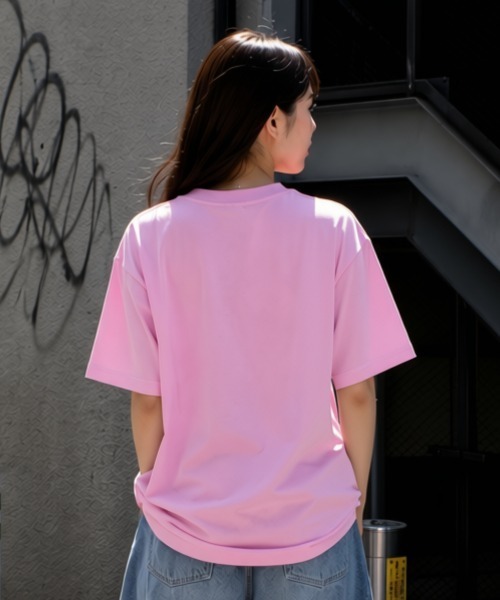 center i（センターアイ）の「アニマルプリント半袖Tシャツ（Tシャツ/カットソー・レディース・ベージュ/ピンク/グレー/ホワイト/ブラック・FREE）」の15枚目の写真