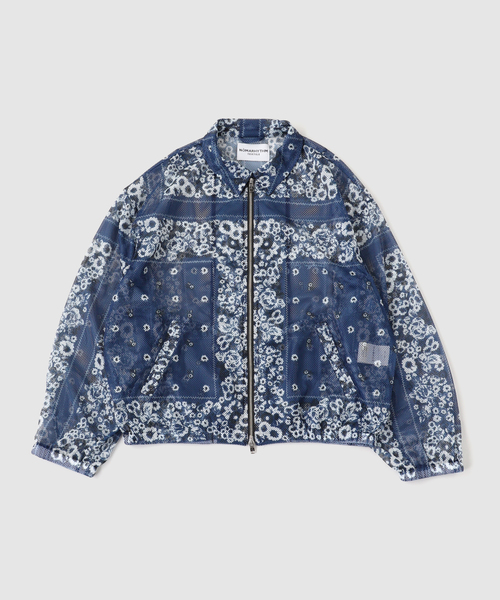 JOURNAL STANDARD(ジャーナルスタンダード)の「NOMARHYTHM / ノーマリズム EX Mesh Jacket(その他アウター・メンズ・ブラック/ネイビー/ブラウン・MEDIUM/LARGE)」の3枚目の写真