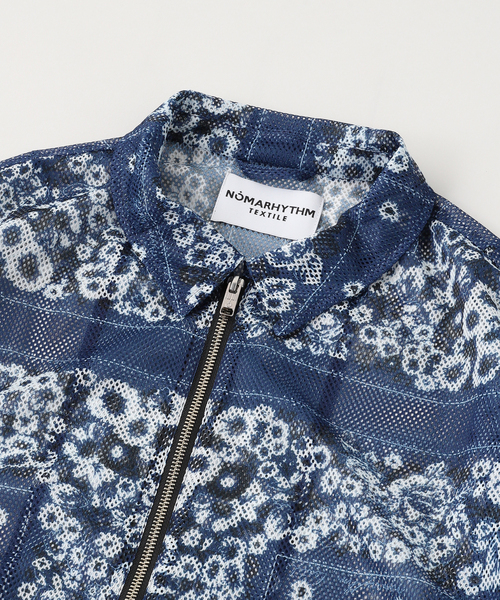 JOURNAL STANDARD(ジャーナルスタンダード)の「NOMARHYTHM / ノーマリズム EX Mesh Jacket(その他アウター・メンズ・ブラック/ネイビー/ブラウン・MEDIUM/LARGE)」の5枚目の写真