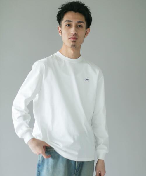 PENNEYS(ぺニーズ)の「『別注』PENNEYS×DOORS THE FOX 天竺ロングスリーブTシャツ(Tシャツ/カットソー・メンズ・チャコールグレー/レッド/ホワイト・MEDIUM/LARGE)」の13枚目の写真