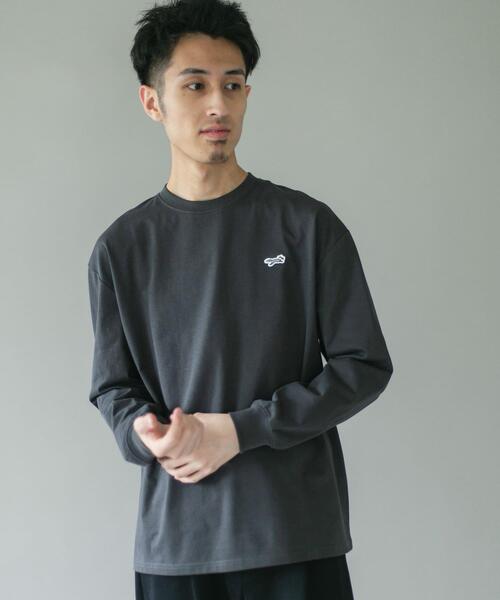 PENNEYS(ぺニーズ)の「『別注』PENNEYS×DOORS THE FOX 天竺ロングスリーブTシャツ(Tシャツ/カットソー・メンズ・チャコールグレー/レッド/ホワイト・MEDIUM/LARGE)」の5枚目の写真
