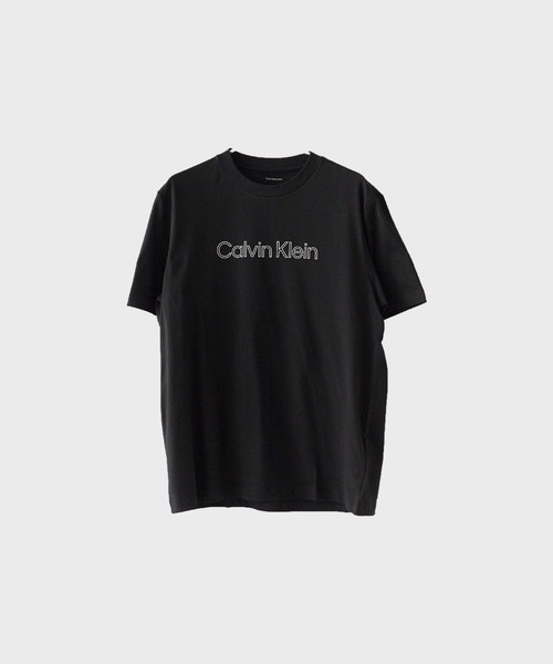 Calvin Klein(カルバン・クライン)の「Calvin Klein/ SS 20S EU SPW HD SHIN STNDRD GRAPHIC TEE 夏服(Tシャツ/カットソー・メンズ・ホワイト/オリーブ/ブラック・XL/L/M/S)」の2枚目の写真