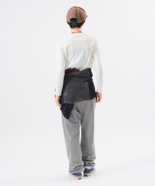 BEAMS BOY(ビームスボーイ)の「ボーイ ベーシック ロングスリーブ(Tシャツ/カットソー・レディース・イエロー/チャコールグレー/オフホワイト/グレー・2/1/3)」の7枚目の写真