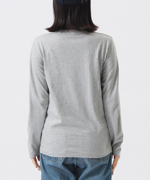 BEAMS BOY(ビームスボーイ)の「ボーイ ベーシック ロングスリーブ(Tシャツ/カットソー・レディース・イエロー/チャコールグレー/オフホワイト/グレー・2/1/3)」の18枚目の写真