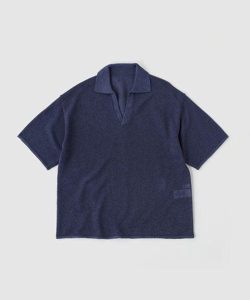 B.C STOCK(ベーセーストック)の「ペーパースキッパーニット(ニット/セーター・メンズ・アイボリー/ベージュ/ネイビー/ブラック・LARGE/MEDIUM)」の4枚目の写真