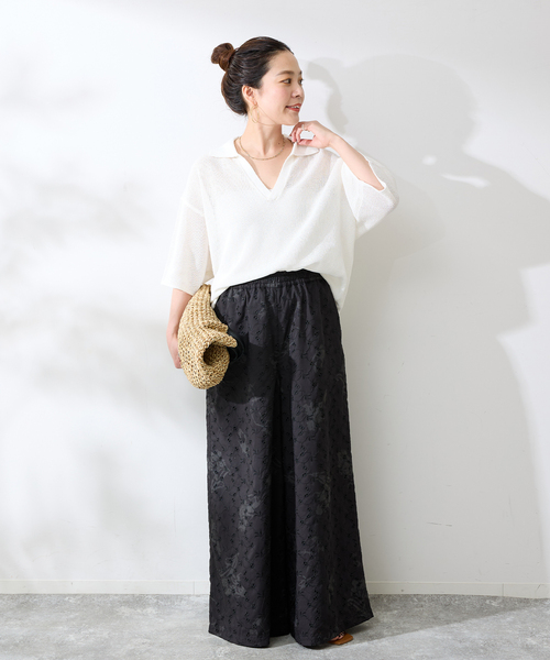 B.C STOCK(ベーセーストック)の「ペーパースキッパーニット(ニット/セーター・メンズ・アイボリー/ベージュ/ネイビー/ブラック・LARGE/MEDIUM)」の5枚目の写真