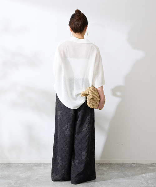 B.C STOCK(ベーセーストック)の「ペーパースキッパーニット(ニット/セーター・メンズ・アイボリー/ベージュ/ネイビー/ブラック・LARGE/MEDIUM)」の7枚目の写真