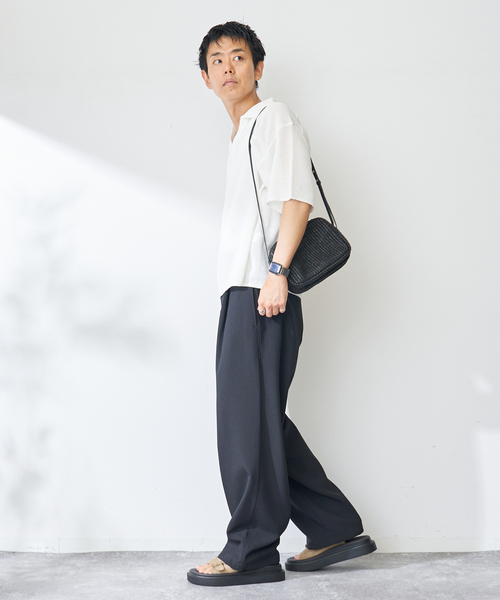 B.C STOCK(ベーセーストック)の「ペーパースキッパーニット(ニット/セーター・メンズ・アイボリー/ベージュ/ネイビー/ブラック・LARGE/MEDIUM)」の12枚目の写真