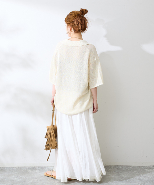 B.C STOCK(ベーセーストック)の「ペーパースキッパーニット(ニット/セーター・メンズ・アイボリー/ベージュ/ネイビー/ブラック・LARGE/MEDIUM)」の19枚目の写真