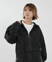 adidas｜アディダスのデニムジャケット（ブラック/黒色系）通販 - ZOZOTOWN