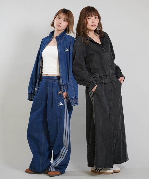adidas(アディダス)の「adidas/アディダス デニムジャケット P6083(デニムジャケット・レディース・インディゴブルー/ブラック/ライトインディゴブルー・2XL/XL/L/M)」の18枚目の写真