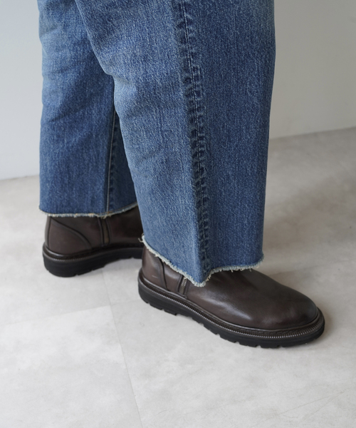 JOURNAL STANDARD LUXE(ジャーナルスタンダード ラックス)の「12OZデニム フラムパンツ(デニムパンツ・レディース・コバルトブルー・LARGE/MEDIUM/SMALL)」の12枚目の写真