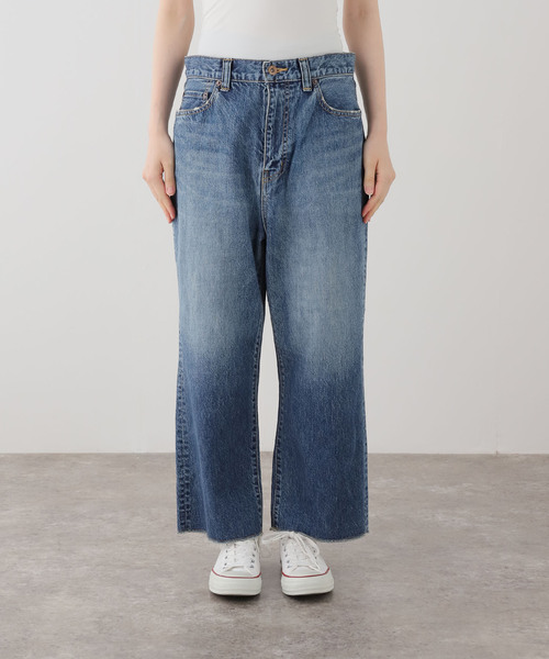 JOURNAL STANDARD LUXE(ジャーナルスタンダード ラックス)の「12OZデニム フラムパンツ(デニムパンツ・レディース・コバルトブルー・LARGE/MEDIUM/SMALL)」の11枚目の写真
