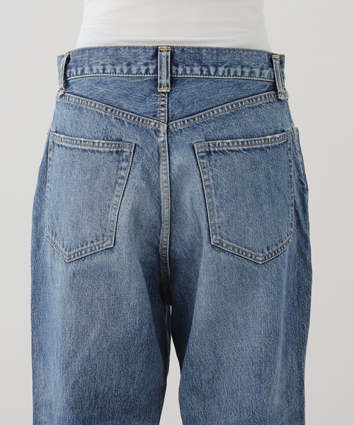 JOURNAL STANDARD LUXE(ジャーナルスタンダード ラックス)の「12OZデニム フラムパンツ(デニムパンツ・レディース・コバルトブルー・LARGE/MEDIUM/SMALL)」の7枚目の写真