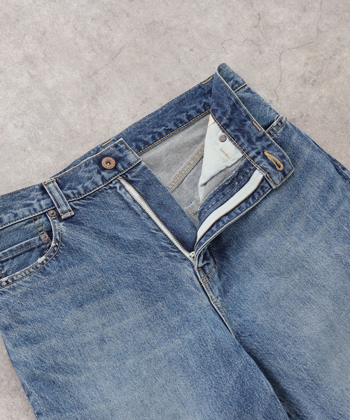 JOURNAL STANDARD LUXE(ジャーナルスタンダード ラックス)の「12OZデニム フラムパンツ(デニムパンツ・レディース・コバルトブルー・LARGE/MEDIUM/SMALL)」の5枚目の写真